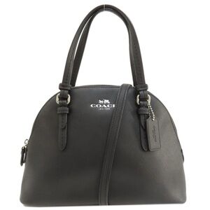 Coach Black Satchel Bag